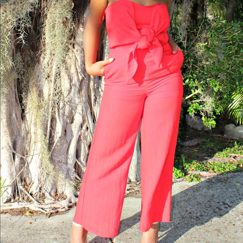 Bow Tie Jumpsuit